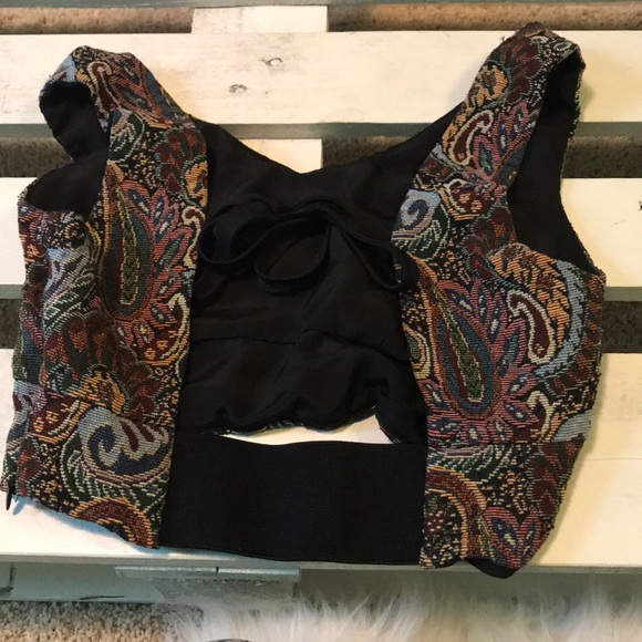 Forever 21 Zip Up/Tie Tank - Picture 3 of 3